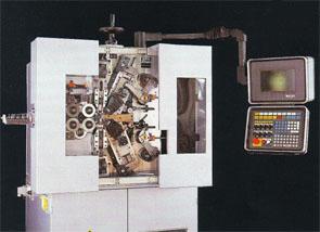 mesin pembuat pegas (spring-making machine)